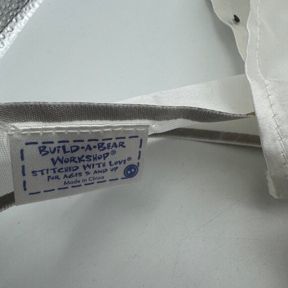 Build-A-Bear Workshop Graduation Set White Satin Gown 2013 For Teddy Bear - Picture 4 of 5